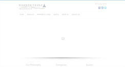 Desktop Screenshot of harbortrustinsurance.com